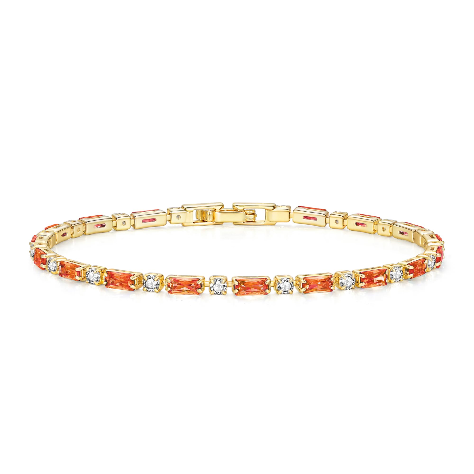 CiNily Adjustable Tennis Bracelets for Women Teen Cubic Zirconia Bracelet